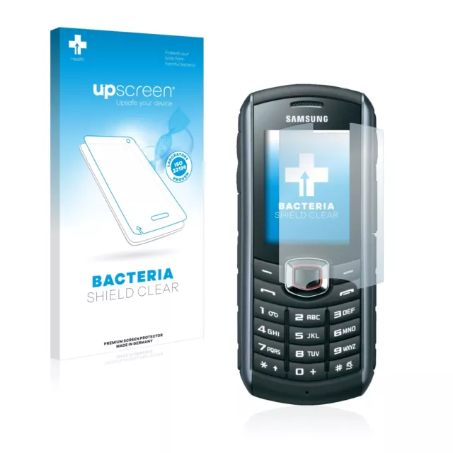 upscreen Schutzfolie für Samsung B2710 Anti-Bakteriell Displayfolie Klar
