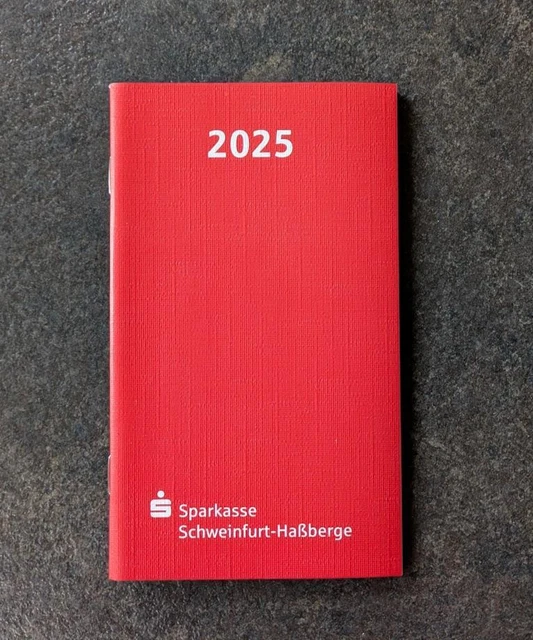 KALENDER 2025 TASCHENKALENDER 2025 Timer 2025 Wochenkalender 2025 der Sparkasse EUR 2,80
