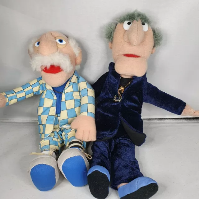 RARE SABABA THE Muppets Waldorf Statler Soft Plush Toy Doll Set Jim Henson 124.99 PicClick UK