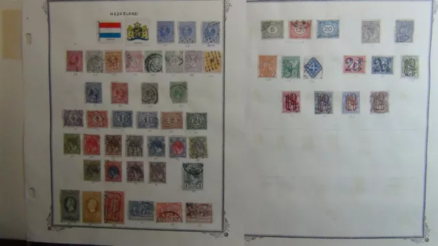 Niederlande Briefmarken Sammlung Auf Scott Spezialität Est 700 Oder So