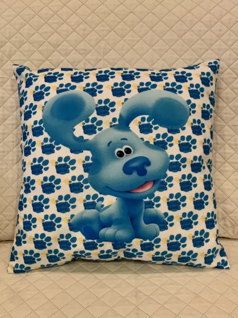 New 18”x 18” Blues Clues Throw Pillow Complete Ready To Go! Brand New New 18”x 18” Blues Clues Throw Pillow Complete Ready To Go! Brand New
