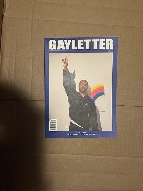 FRANK OCEAN GAYLETTER Issue 10 Magazine £111.06 - PicClick UK