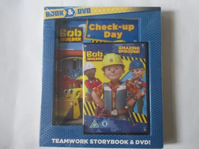 Bob the Builder DVD and Book Set New Sealed and Unopened.