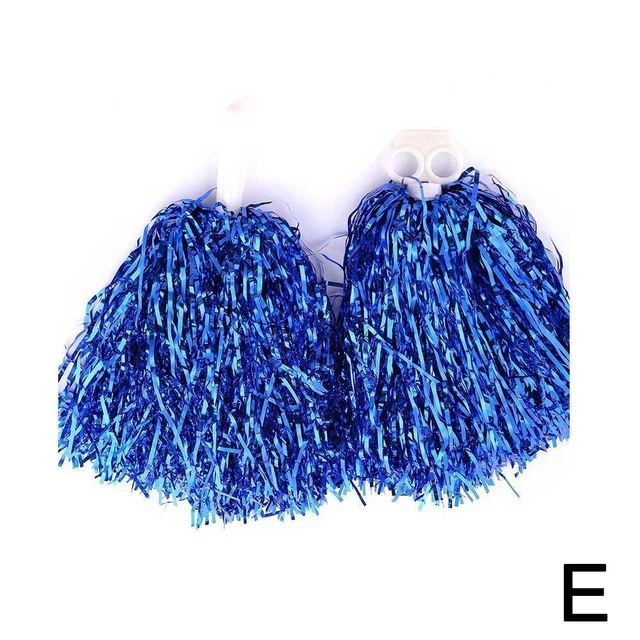 Pom Pom Pom Cheerleader Abito Fantasia Accessorio Gruppo Danza Spettacoli Teatrali Migliori L0Z2