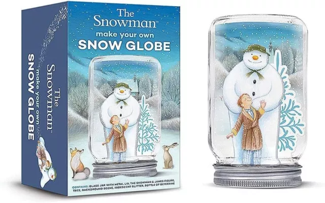 Die Schneemann Mache Deine Eigene Schnee Globus Kinder Bastelset Geschenkpackung