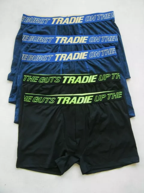 Clearance! --5 X  MEN UNDERWEAR TRADIE SPORT COOLMAX TRUNK