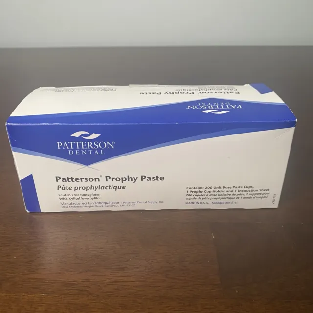 Patterson Dental Prophy Paste 200 Unit Dose Paste Cups