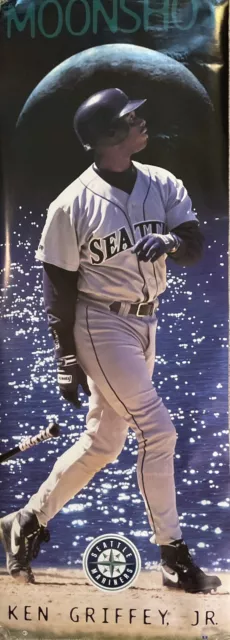 Ken Griffey Jr Seattle Mariners Moonshot Poster