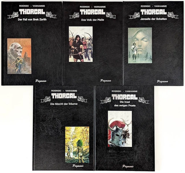 THORGAL - Band 1 bis 9 Hardcover - limitiert und signiert - Pegasus