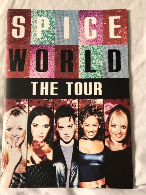 Spice Girls World Tour Programme Concert ticket & VIP pass Wembley Arena 1998 2