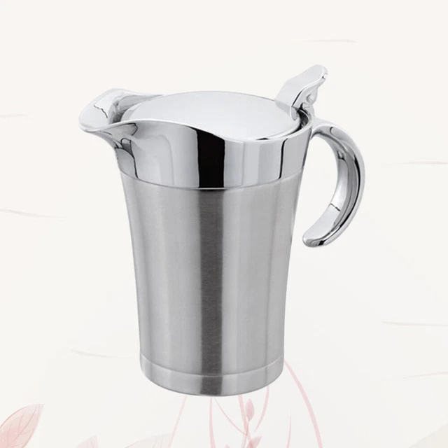 Kitchen Oil Pot Leakproof Oil Pot Glass Measuring Cups Set Server 3