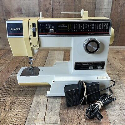 Máquina de coser Singer Ultra Ilimitada modelo n.o 6235 con pedal de pie