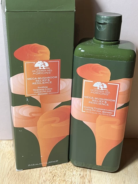 Origins Mega Mushroom Relief & Resilience Soothing Treatment Lotion 13.5oz/400ml