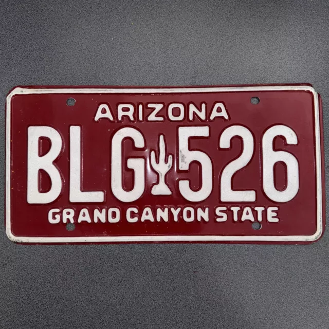 USA Nummernschild Arizona US License Plate Autokennzeichen Vintage