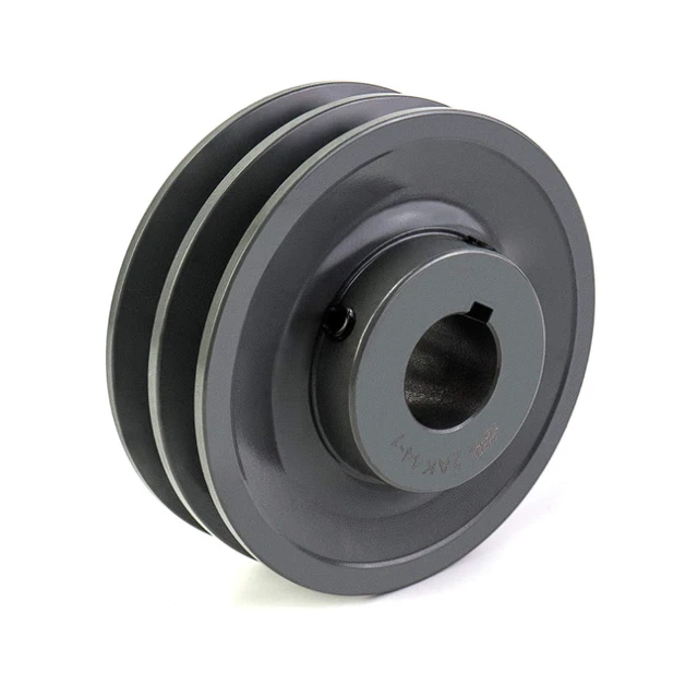 Double Groove Pulley/Sheave 4.25"OD 1"Bore AK Fixed Bore Pulley for A 3L & 4L...