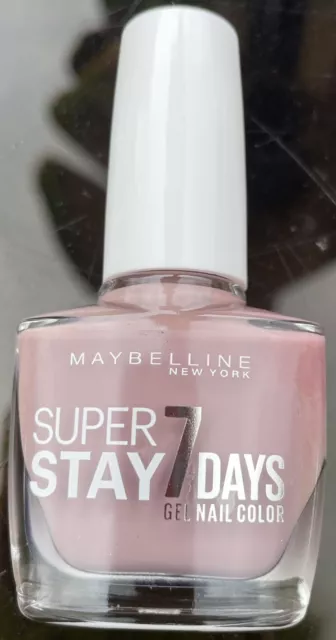 MAYBELLINE SUPER STAY 7 Days Gel Nail Color 10 ml Various Shades to Choose  From £3.00 - PicClick UK