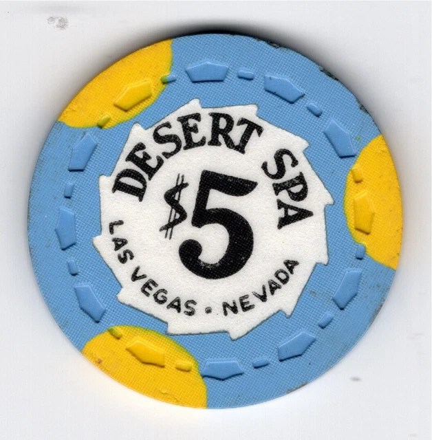 Desert Spa $5 Casino Chip Las Vegas NV