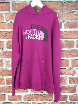 Girls The North Face Aged Large L Youth Pink Casual Sport Hoodie Jumper Pullover