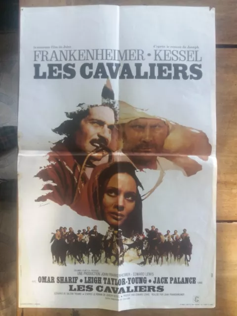 Affiche LES CAVALIERS omar SHARIF leigh TAYLOR-YOUNG jack PALANCE  40x60cm