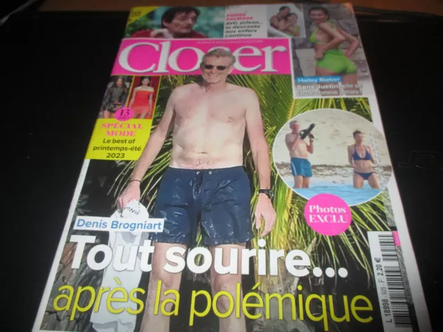 Revue "CLOSER N°925 - 2023" Denis BROGNIART, Pierre PALMADE, Hailey BIEBER