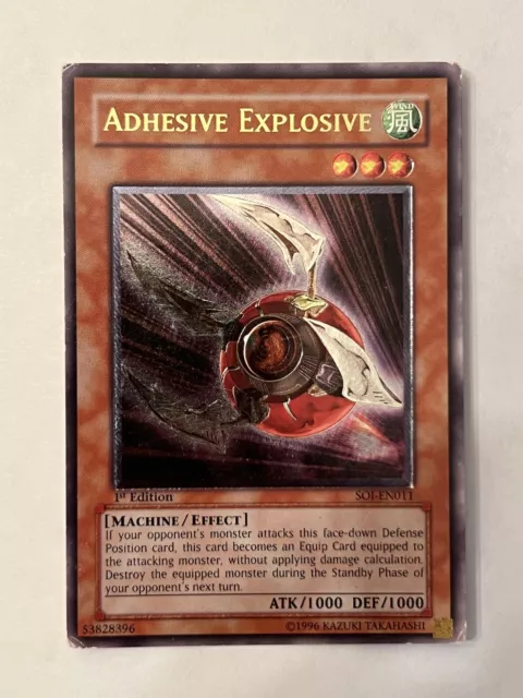 Yu-Gi-Oh! TCG Adhesive Explosive Shadow of Infinity SOI-EN011 Ultimate Rare…
