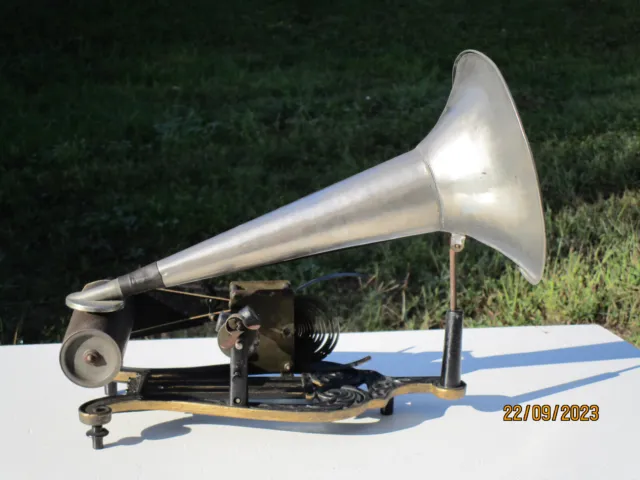 phonographe LYRE a cylindre phonograph gramophone