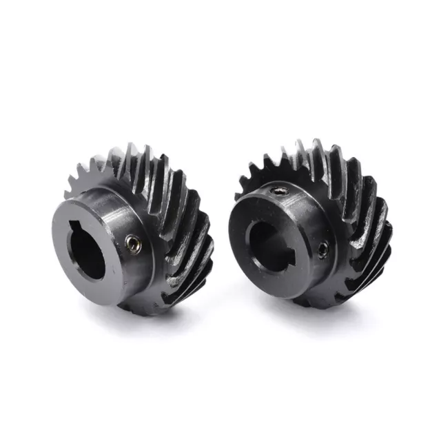 1.5/2 modulo spirale sinistra ingranaggi obliqui con passo/keyway C45 acciaio