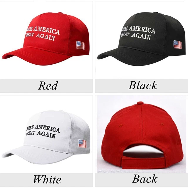 cotone Donald Trump hat America di nuovo grande cappello rosso 2016 repubblicani