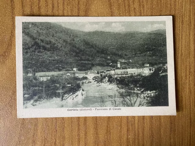 Cartolina Gorizia Dintorni Panorama Di Canale Non Viaggiata 99