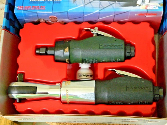 Snap-On Dale Earnhardt #3 Die Grinder, Air Ratchet, Diecast Set #PT2MPDE (AS-IS) 2