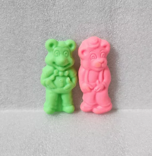 Very Rare Vintage Bear Erasers rubbers gommes gommine