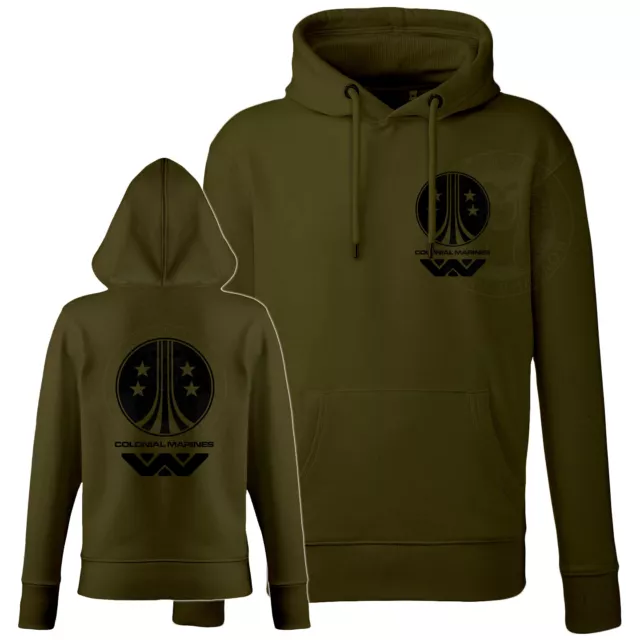 Aliens USCM Colonial Marines Tactical Hoodie Nostromo Sulaco Weyland Yutani .