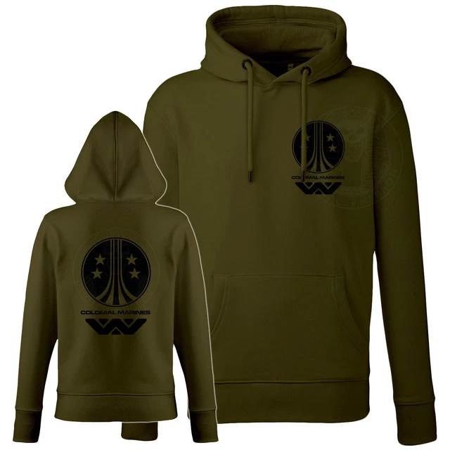 Alien Movie Weyland Nostromo USCM Colonial Marines Aquila da cucire con emblema dell'equipaggio, 5 distintivi termoadesivi (Alien1005-1