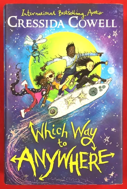 Which Way To Anywhere by Cressida Cowell (Hardback, 1st Ed, Signed, 2022)