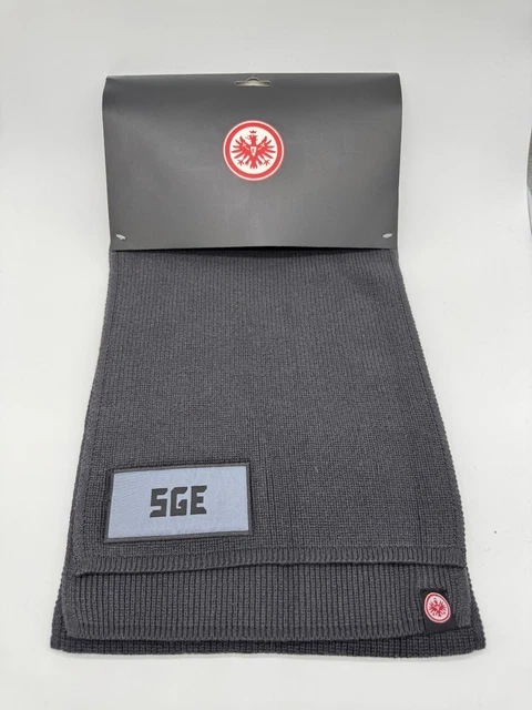 EINTRACHT FRANKFURT - SGE - Schal - Adler - 2m Lang 26cm Breit - Grau ...