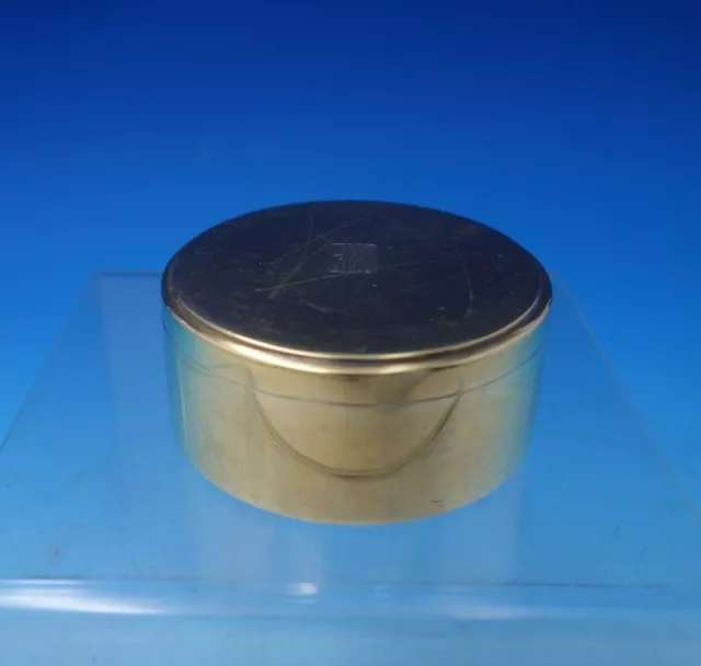 Tiffany and Co Sterling Silver Tobacco Tin Vermeil #21621-7396 4.2 ozt. (#5216)