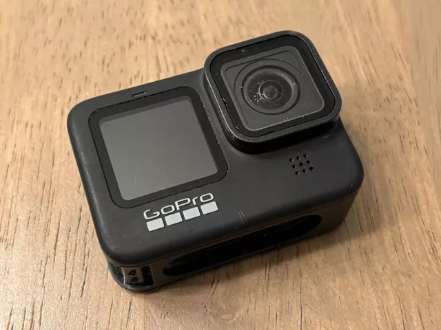 GoPro HERO9 Black Action Camera - For Parts (broken Screens) - See Description