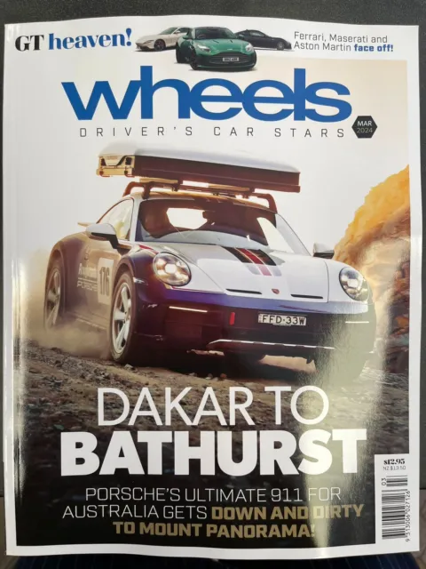 Wheels Australia's Car Magazine March 2024 Dakar To Bathurst