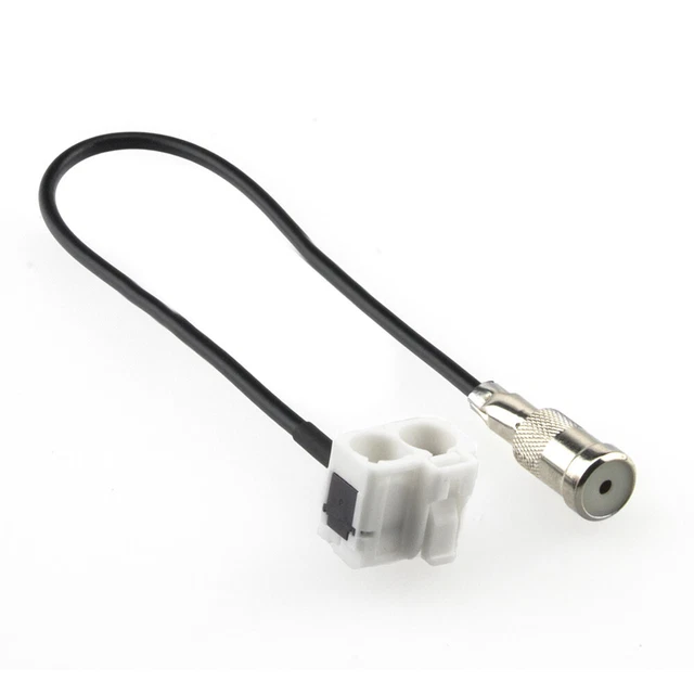 Cavo Adattatore Antenna Fakra Z Maschio A DIN Maschio - 30cm Per Autoradio, Lettori CD E Sistemi Audio Auto