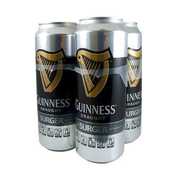 GUINNESS DRAUGHT SURGER Cans 4 x 520ml 4.2 ABV 4Pack £19.99