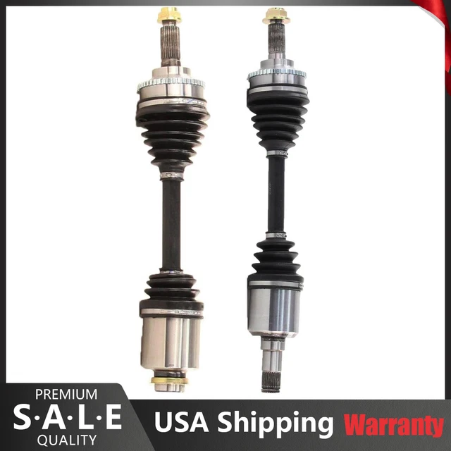 Front Left & Right Pair CV Axle CV Joint Shaft For 2002-2006 Mazda MPV Truck Van