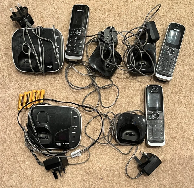 PANASONIC KXTGJ320E DIGITAL Cordless Phone with Answer Machine & Added