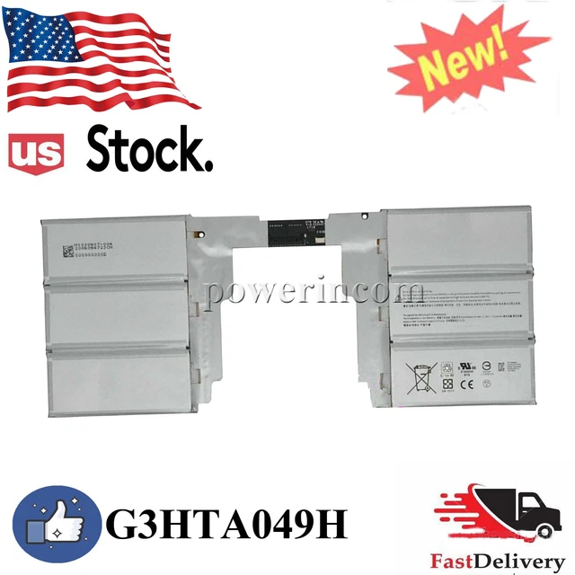 REPLACEMENT KEYBOARD BATTERY G3HTA049H for Microsoft Surface Book 2nd