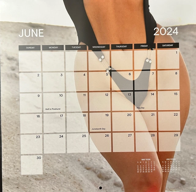 PAIGE SPIRANAC 2024 Calendar PHOTO suitable for framing see