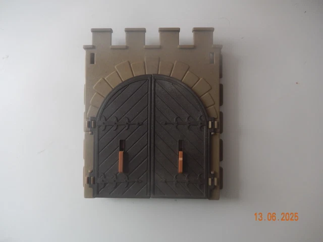 Playmobil 3222 Fermiers Médiévaux – Château 1977 – Rare Et Complet Avec Chien