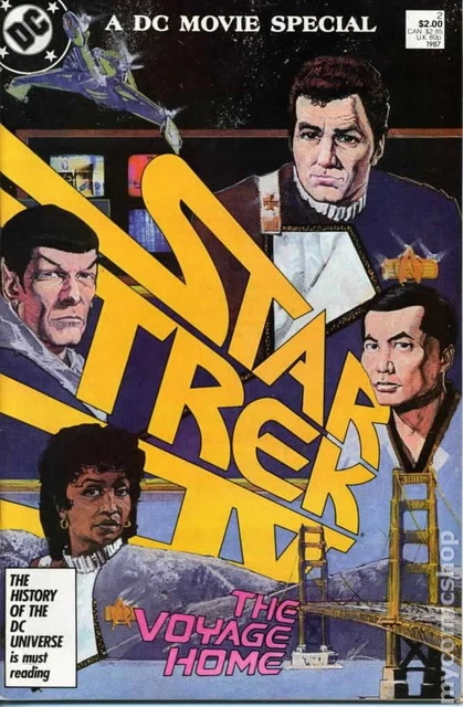 Star Trek Movie Special IV The Voyage Home #2 FN 6.0 1987 Stock Image