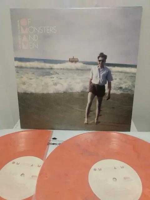 Of Monsters And Men - My Head Is An Animal (Vinyl, 2019) Pink Swirl VG+/VG+