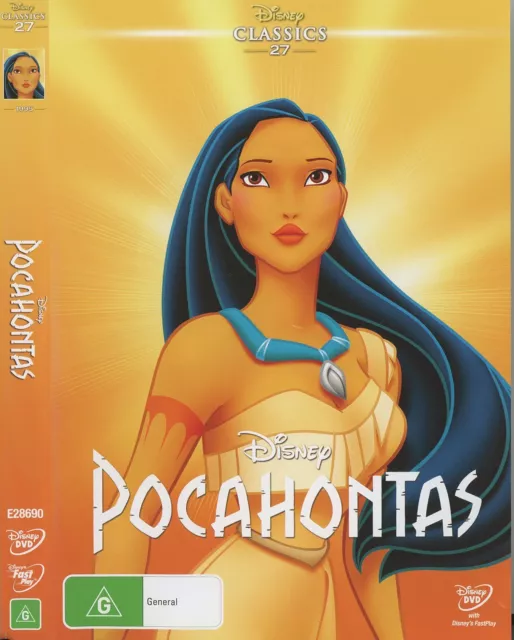 Pocahontas DVD (Region 4) VGC Disney Classics