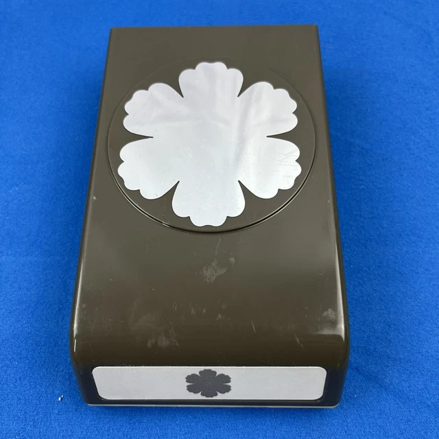 STAMPIN UP LARGE Flower Bloom Blossom Punches Paper Punch Craft RETIRED