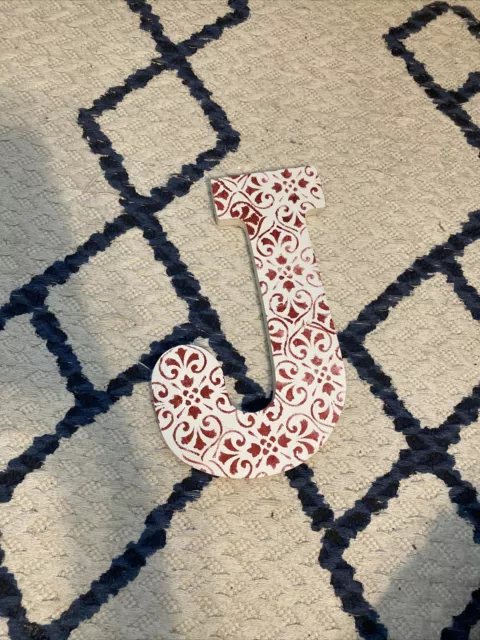Wall J Block Letter